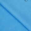 Blue French Terry cotton fabric