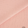 Pink organic cotton interlock fabric