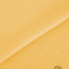 Yellow organic cotton interlock fabric